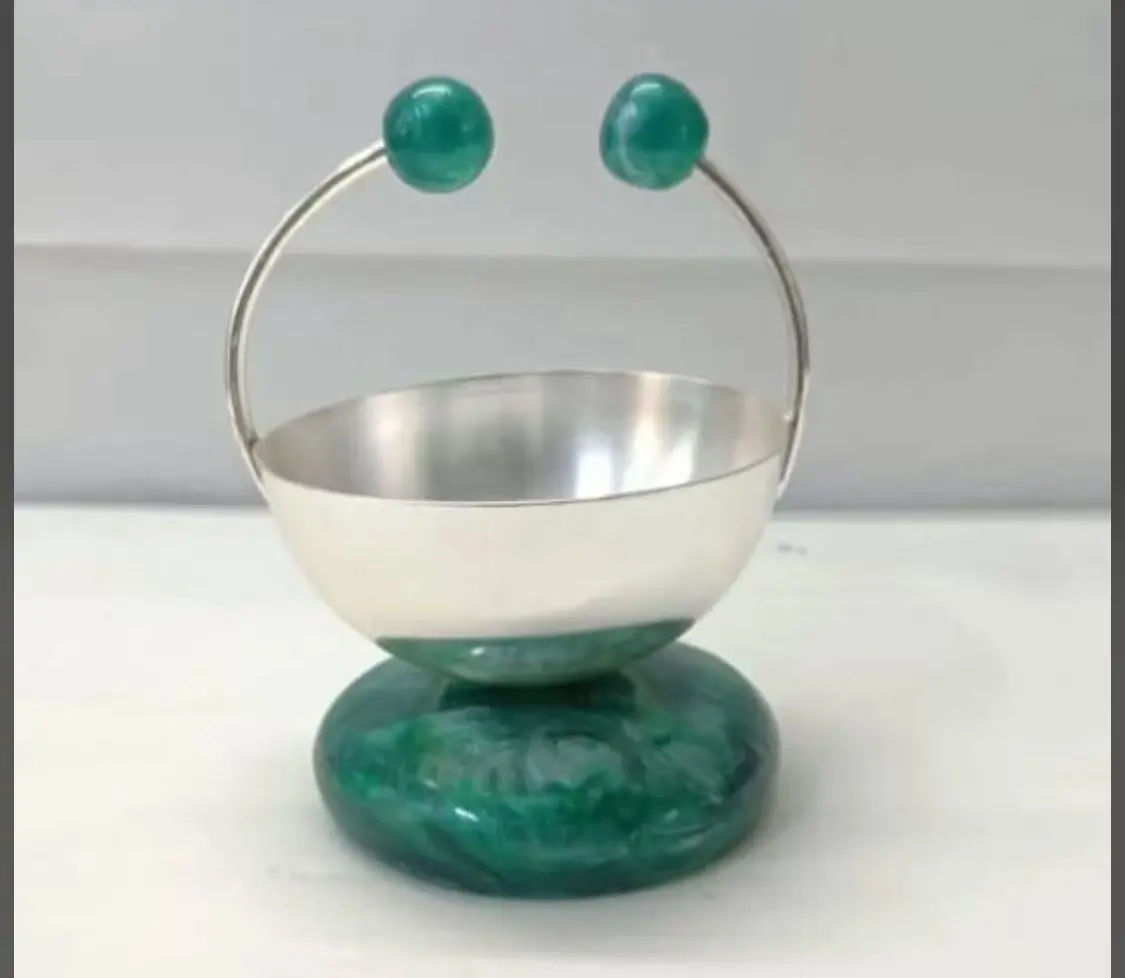 Green Puffy Candy Bowl